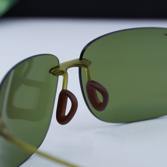 Final Price! Maui Jim HT443 15M Olive/Green Sunglasses - Picture 6 of 10